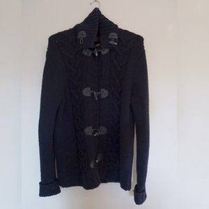 FTC 100% Cashmere Cableknit Cardigan Swiss Design